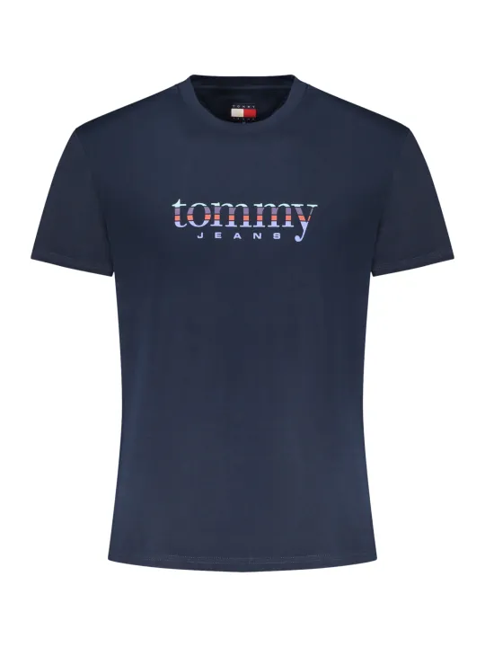 Tommy Hilfiger Herren T-Shirt Blau mieten - Flex-Fashion