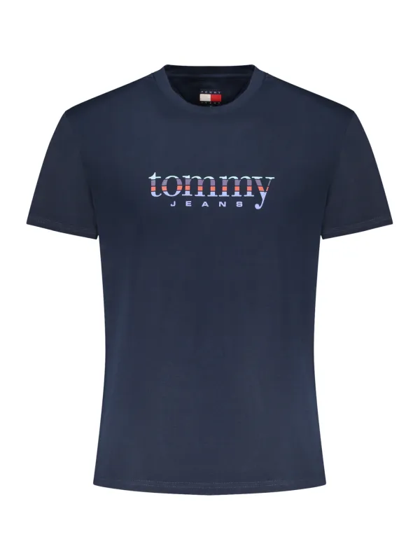 Tommy Hilfiger Herren T-Shirt Blau mieten - Flex-Fashion