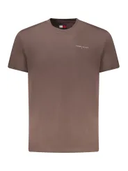 Tommy Hilfiger Herren T-Shirt Braun mieten | Flex-Fashion