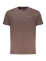Tommy Hilfiger Herren T-Shirt Braun mieten | Flex-Fashion