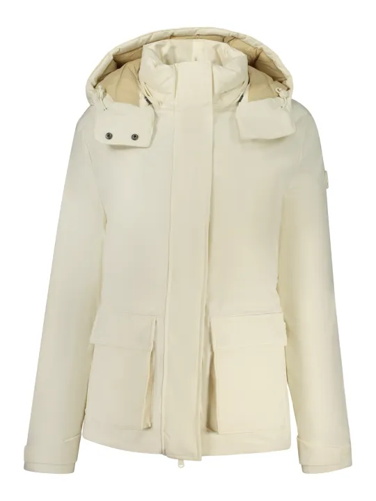 North Sails Damen Parkajacke Weiß mieten bei Flex-Fashion
