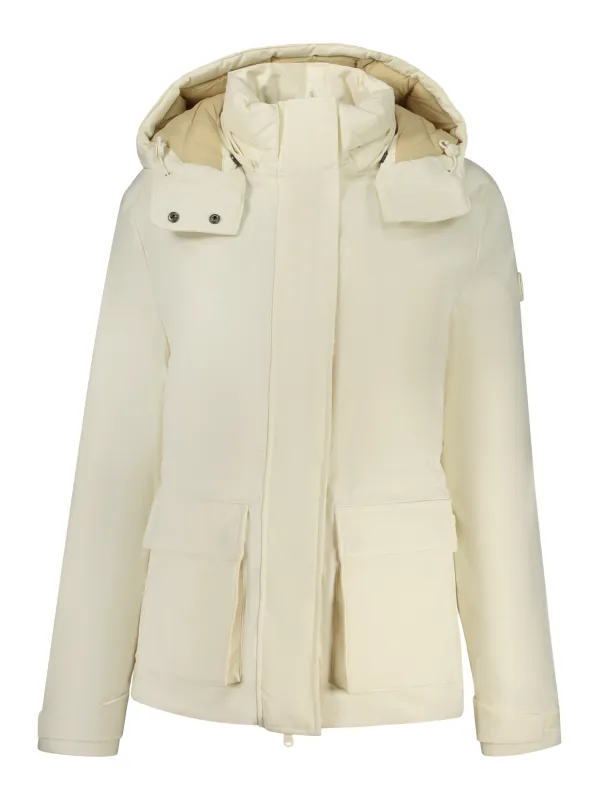 North Sails Damen Parkajacke Weiß mieten bei Flex-Fashion