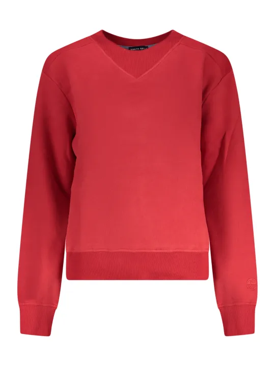 Stilvolles North Sails Damen Sweatshirt Rot mieten | Flex-Fashion