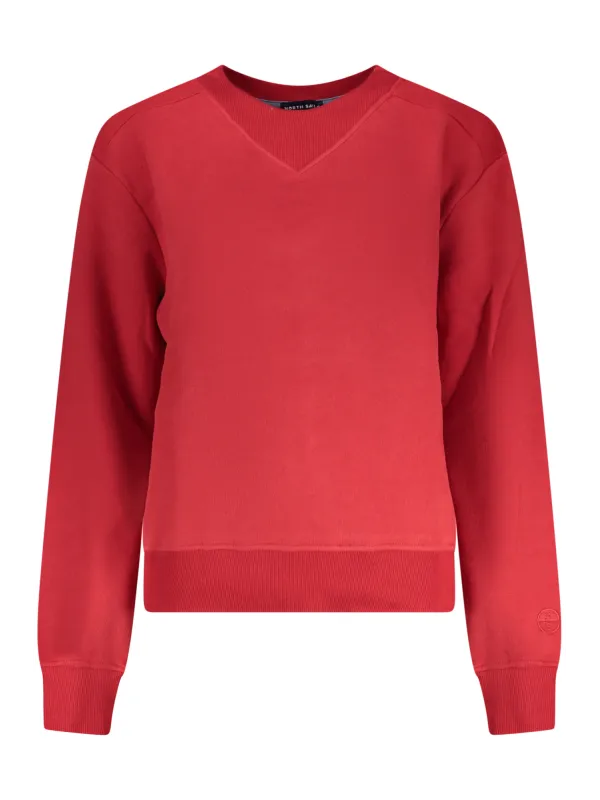 Stilvolles North Sails Damen Sweatshirt Rot mieten | Flex-Fashion