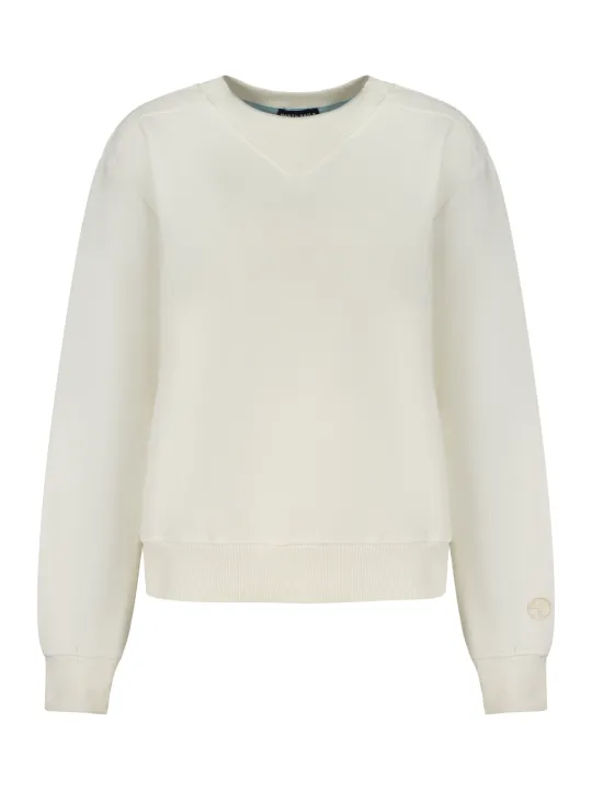 North Sails Damen Sweatshirt in Weiß mieten | Flex-Fashion