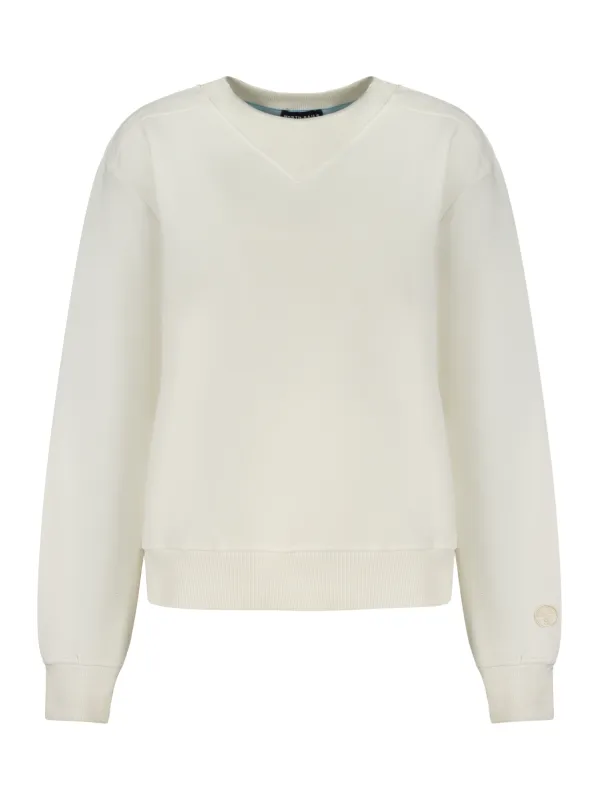 North Sails Damen Sweatshirt in Weiß mieten | Flex-Fashion