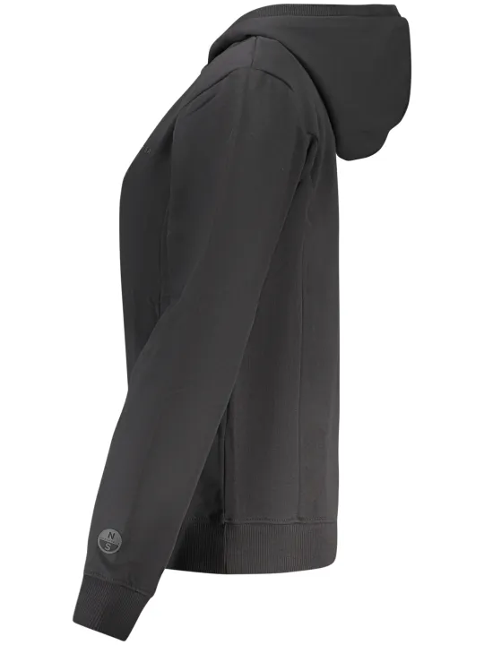 North Sails Damen Hoodie Schwarz mieten | Flex-Fashion Verleih