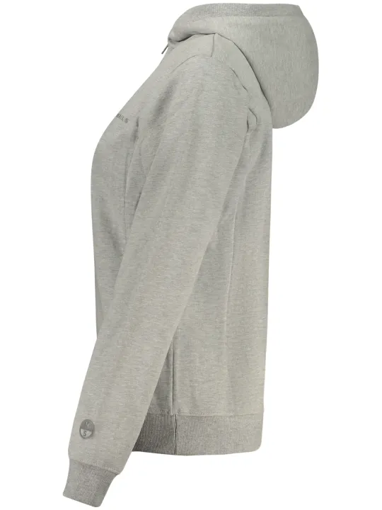 North Sails Damen Hoodie Grau leihen | Flex-Fashion Verleih
