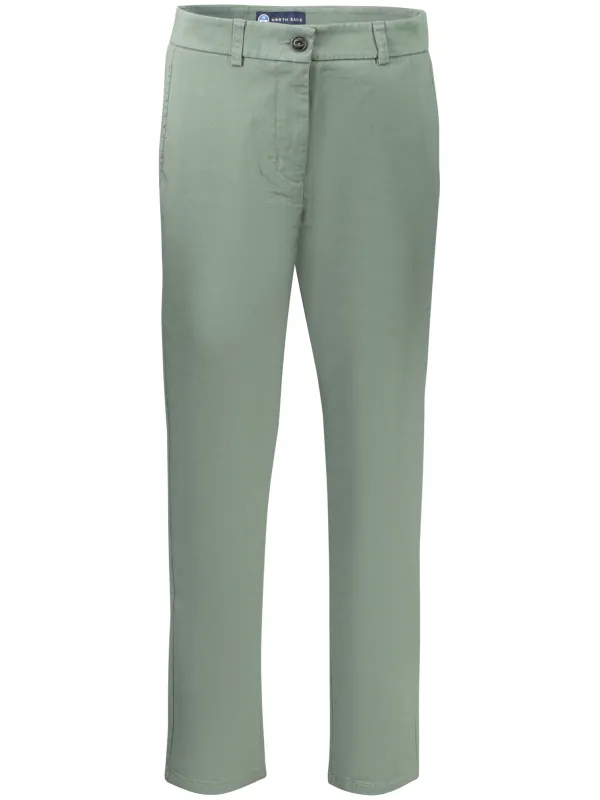 North Sails Damen Chino-Hose Grün mieten | Flex-Fashion