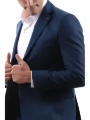 Navy blauer Herren Anzug klassisch