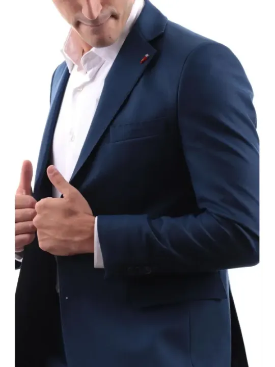 Navy blauer Herren Anzug klassisch