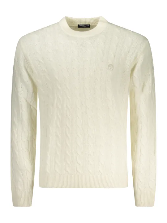 North Sails Herren Pullover 2XL Weiß mieten | Flex-Fashion
