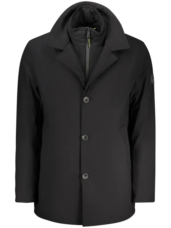North Sails Herren Trenchjacke Schwarz mieten | Flex-Fashion