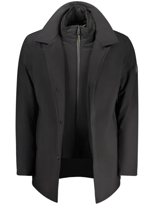 North Sails Herren Trenchjacke Schwarz mieten | Flex-Fashion