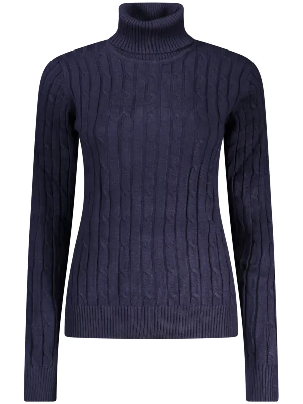 NORWAY 1963 Damen Pullover Blau leihen - Flex-Fashion Verleih