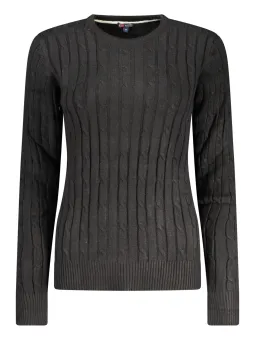 Schwarzer Damenpullover XL/L mieten – NORWAY 1963 Verleih