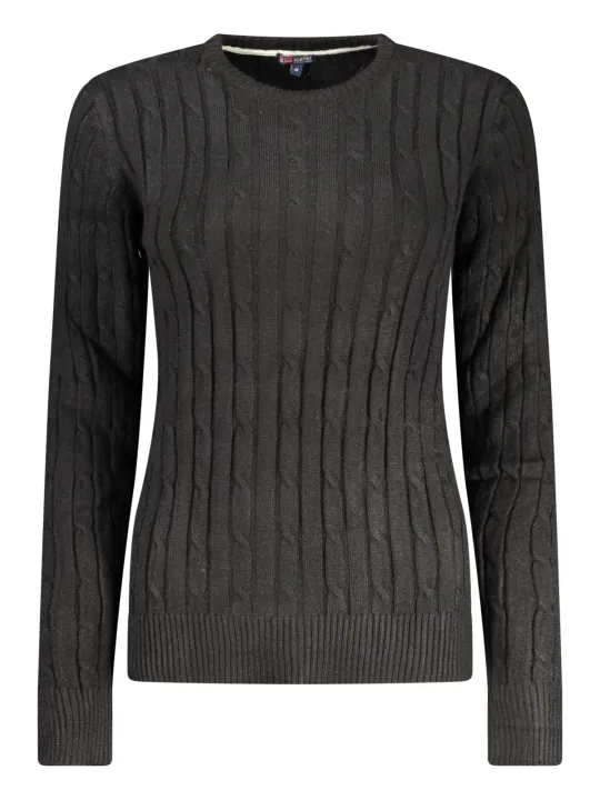 Schwarzer Damenpullover XL/L mieten – NORWAY 1963 Verleih