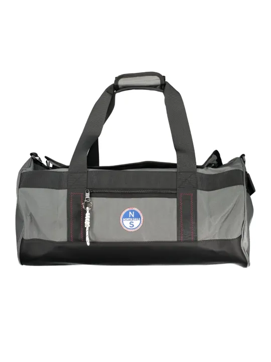 North Sails Herren Reisetasche Grau mieten | Flex-Fashion