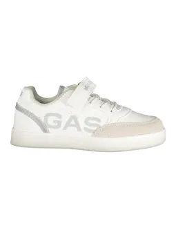 Weiße Gas Jungen Sneakers mieten - Flex-Fashion Verleih