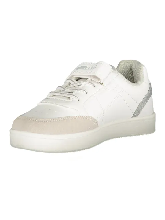 Weiße Gas Jungen Sneakers mieten - Flex-Fashion Verleih