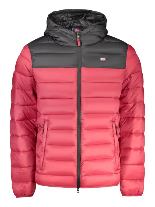 Mieten Sie die rote NORWAY 1963 Herrenjacke bei Flex-Fashion