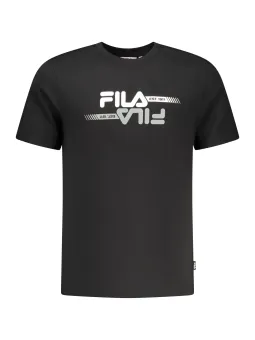 Fila Herren Kurzarm-T-Shirt Schwarz | online kaufen