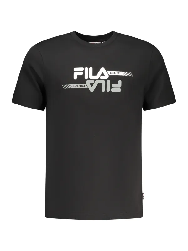 Fila Herren T-Shirt Schwarz mieten | Flex-Fashion Verleih
