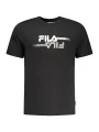 Fila Herren T-Shirt Schwarz mieten | Flex-Fashion Verleih