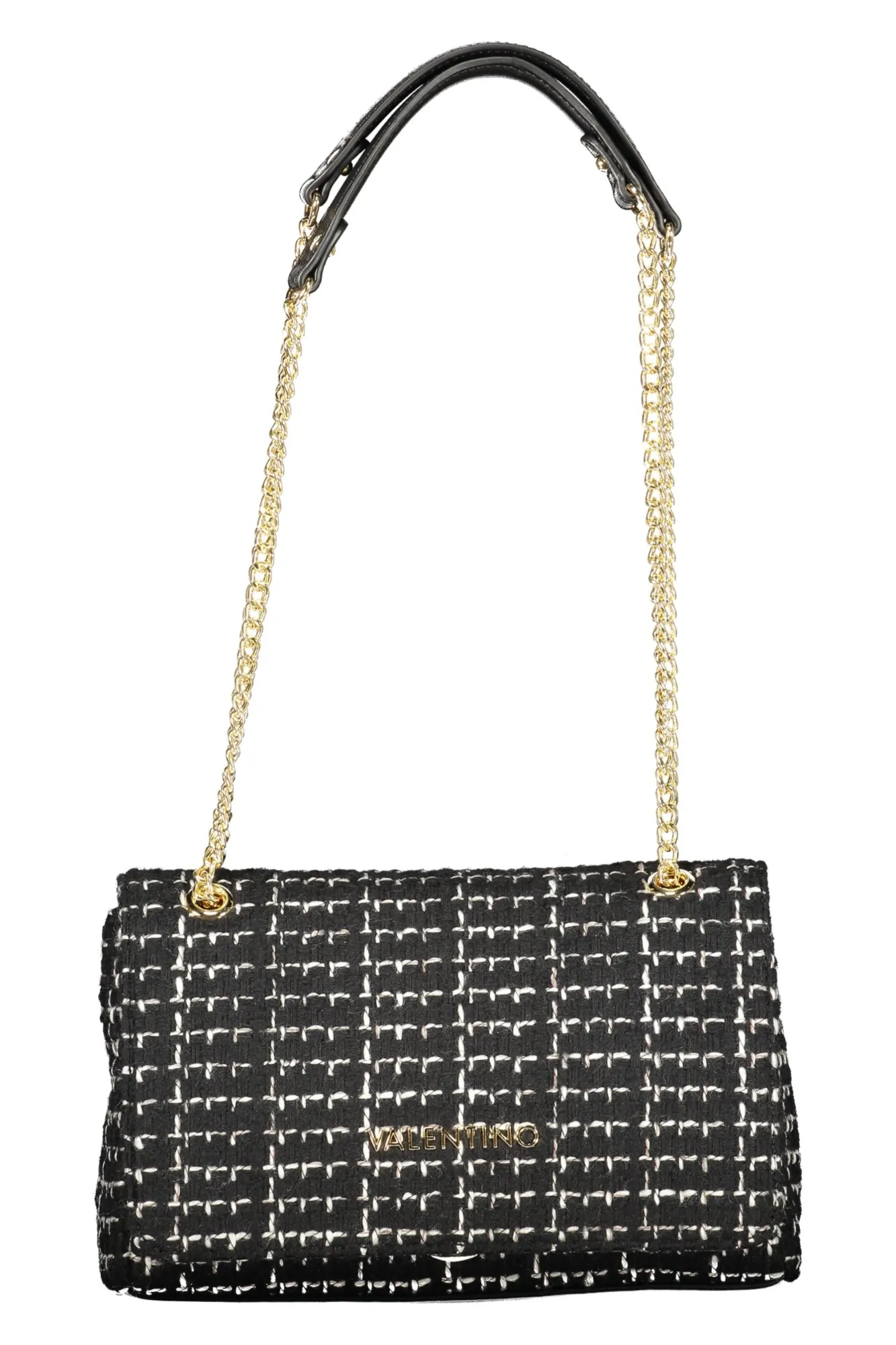 Damen Schultertasche Schwarz VBS9JP02TWEED_NENEROMU