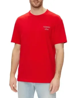 Tommy Jeans Baumwoll-T-Shirt mit Logo