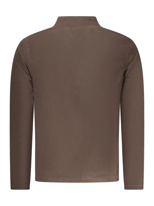 Braunes Herren-Fleece-Sweatshirt mieten | Flex-Fashion Verleih