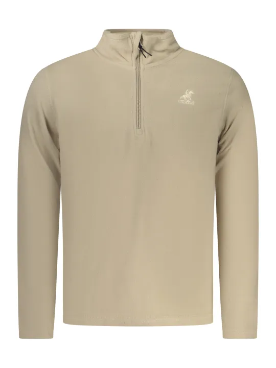 U.S. GRAND Herren Fleece-Sweatshirt Beige mieten | Flex-Fashion
