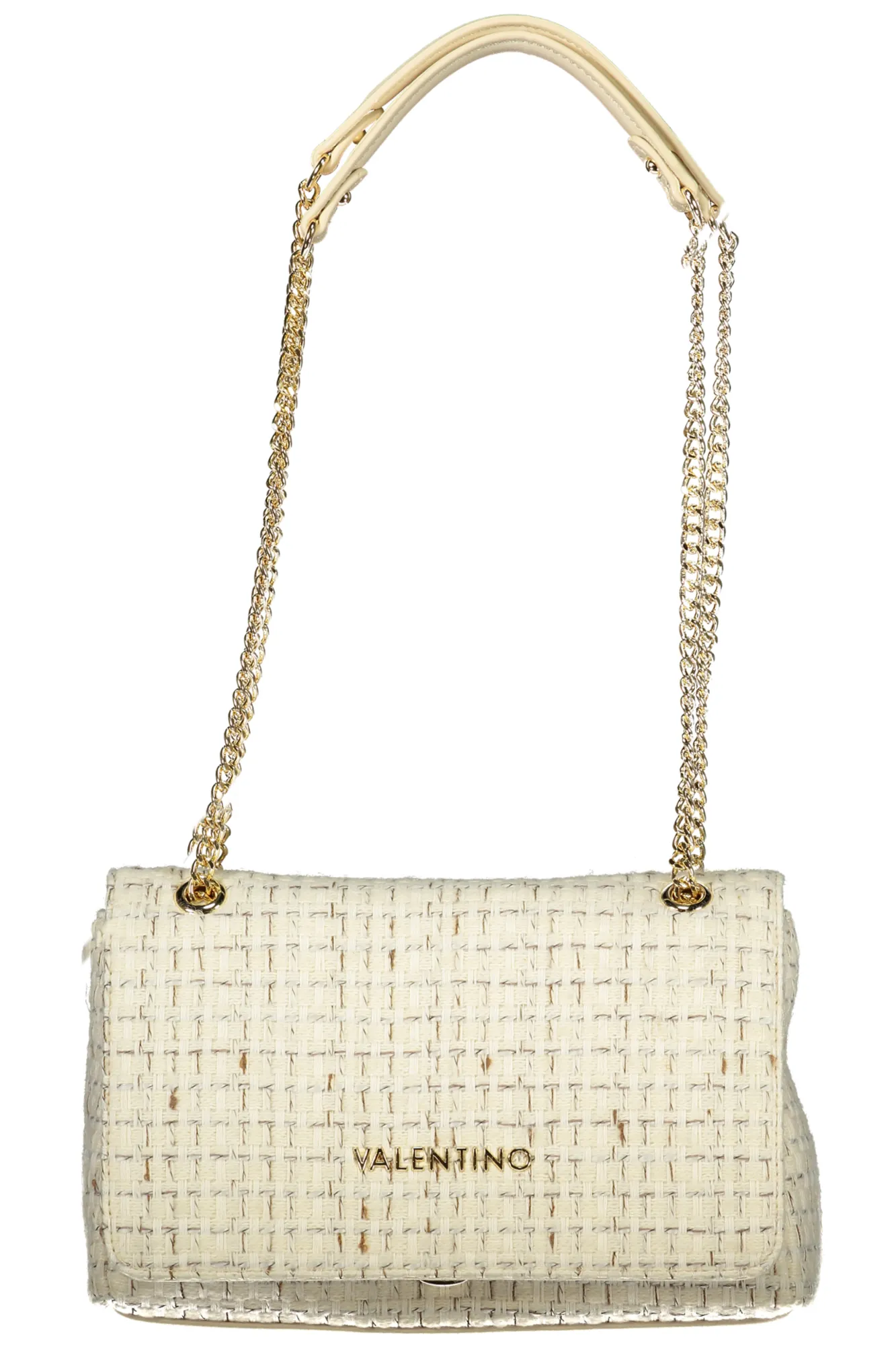 Damen Schultertasche Weiß VBS9JP02TWEED_BIOFFWHI