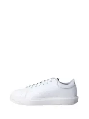 Weiße Armani Exchange Sneaker Leder.