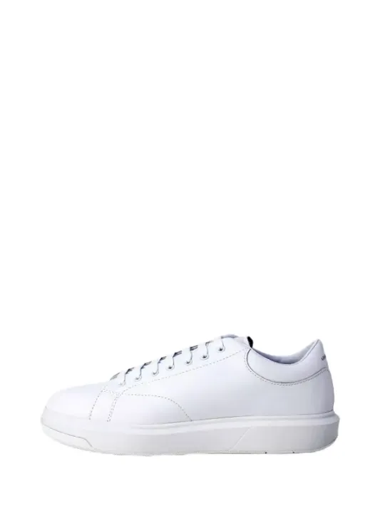 Weiße Armani Exchange Sneaker Leder.