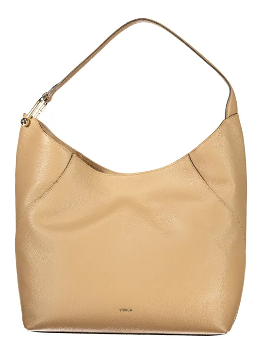 Furla Damen Schultertasche Braun mieten | Flex-Fashion Verleih