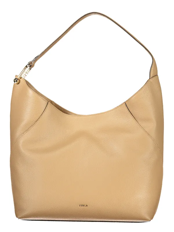 Furla Damen Schultertasche Braun mieten | Flex-Fashion Verleih