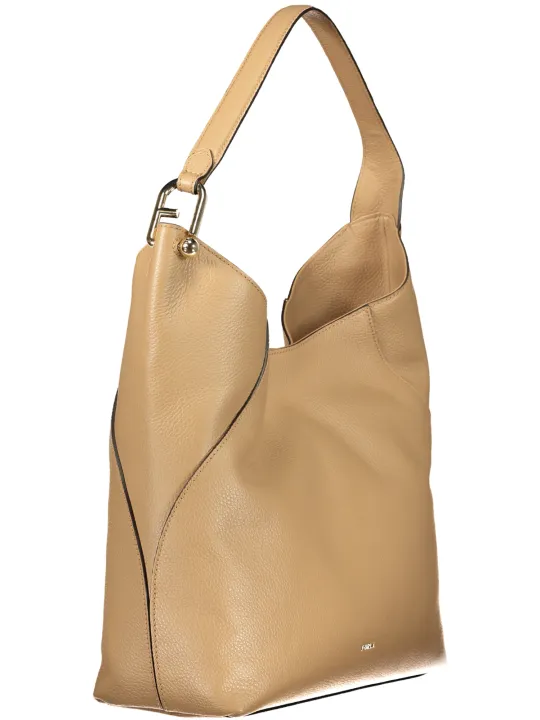 Furla Damen Schultertasche Braun mieten | Flex-Fashion Verleih