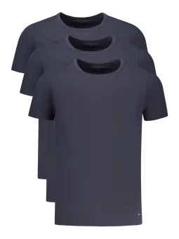 Tommy Hilfiger Herren Kurzarm-T-Shirt Blau | online kaufen