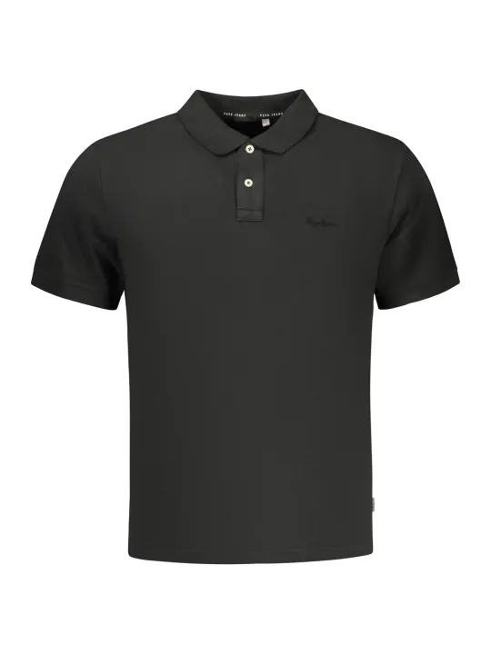 Pepe Jeans Herren Poloshirt Schwarz mieten - Flex-Fashion