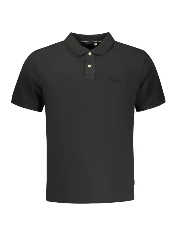 Pepe Jeans Herren Poloshirt Schwarz mieten - Flex-Fashion