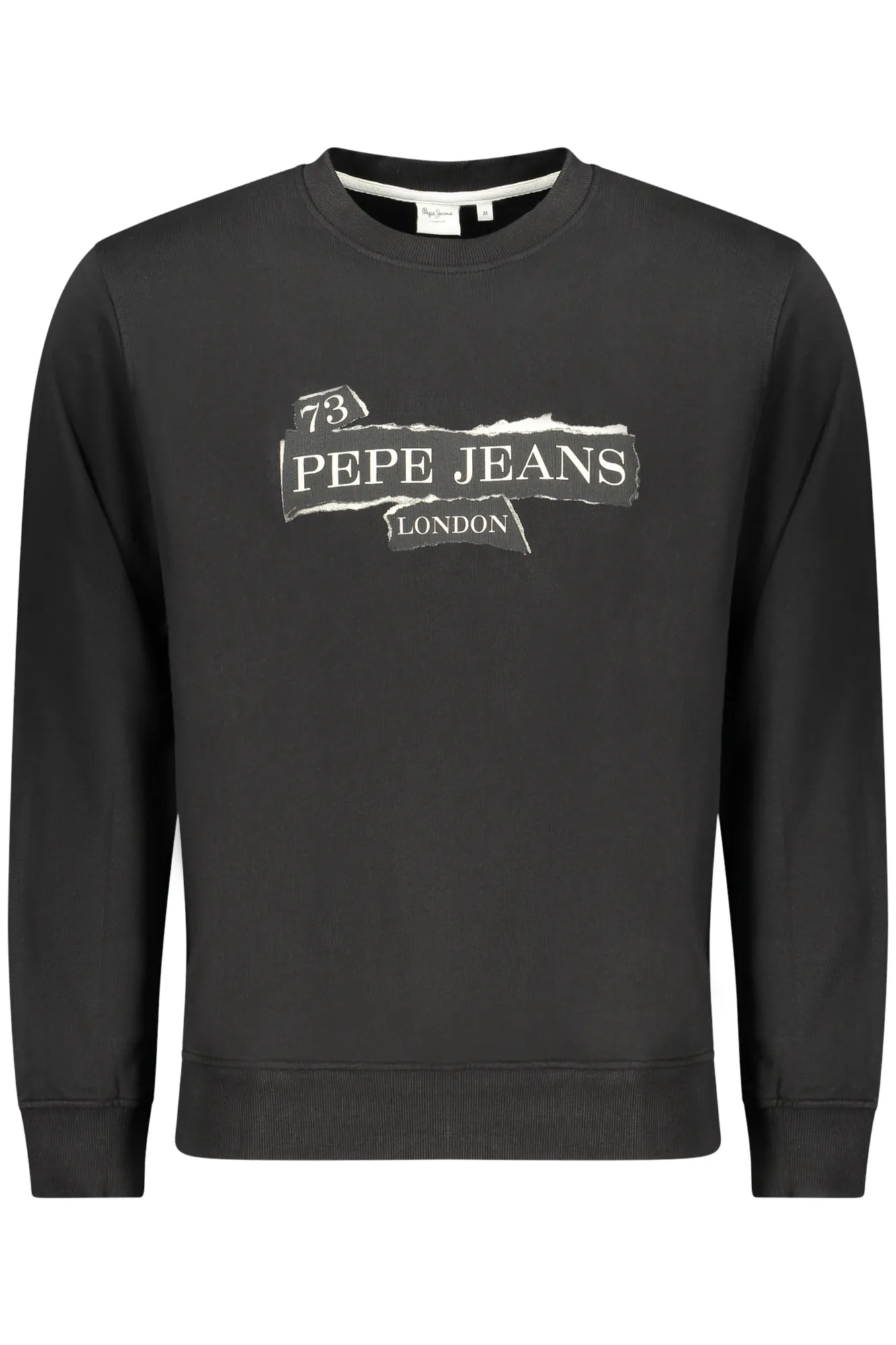 Herren Sweatshirt Schwarz PM5800066GUSCREW_NE999