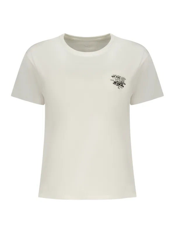Pepe Jeans Damen T-Shirt Weiß mieten | Flex-Fashion Verleih