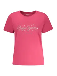 Pepe Jeans Damen T-Shirt Rosa mieten | Flex-Fashion Verleih