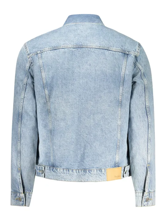 Pepe Jeans Herren Jeansjacke Hellblau mieten - Flex-Fashion