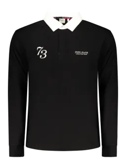 Pepe Jeans Herren Poloshirt Schwarz mieten – Flex-Fashion