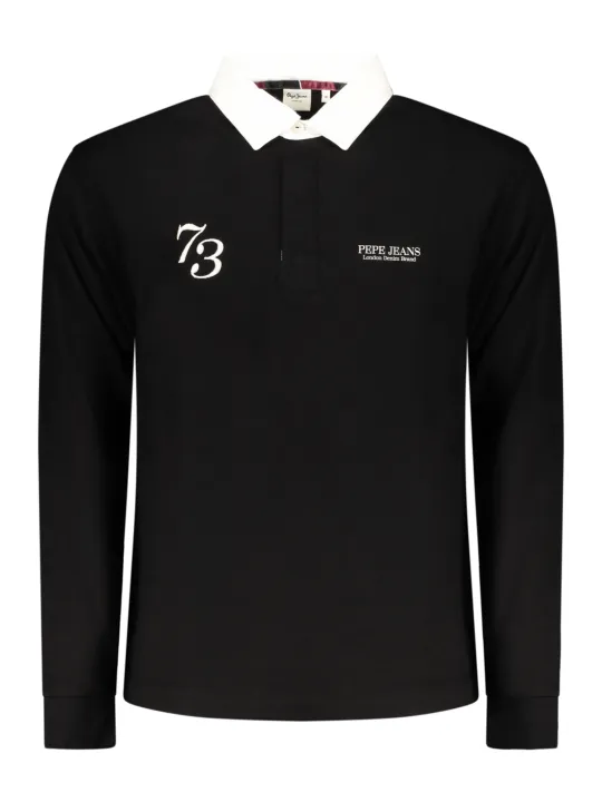 Pepe Jeans Herren Poloshirt Schwarz mieten – Flex-Fashion