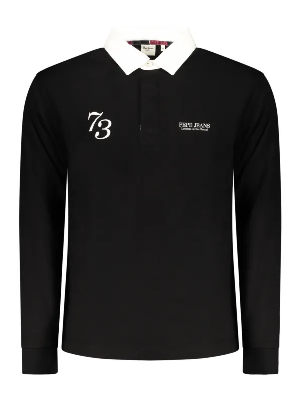 Pepe Jeans Herren Poloshirt Schwarz mieten – Flex-Fashion