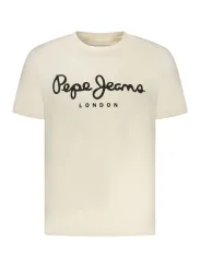 Pepe Jeans Herren T-Shirt Beige leihen - Flex-Fashion Verleih