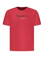 Pepe Jeans Herren T-Shirt Rot mieten - Flex-Fashion Verleih
